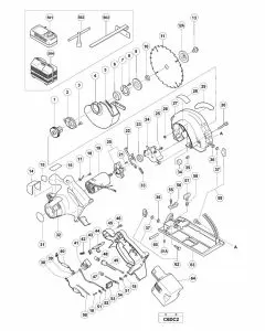 Buy A Hitachi C6DC2 Spare part or Replacement part for Your 18V CORDLESS CIRCULAR SAW and Fix Your Machine Today