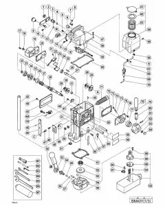 Buy A Hitachi BM40Y Spare part or Replacement part for Your AUTOMATIC MAGNETIC DRILL PRESS and Fix Your Machine Today