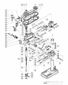 Buy A Hitachi B23S Spare part or Replacement part for Your BENCH DRILL and Fix Your Machine Today