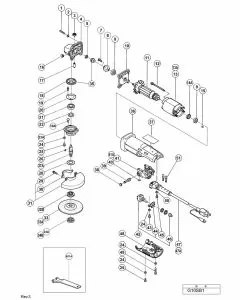 Buy A Hitachi G10SB1 Spare part or Replacement part for Your DISC GRINDER and Fix Your Machine Today