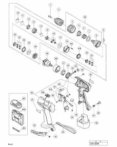 Buy A Hitachi DS12DM Spare part or Replacement part for Your CORDLEESS DRIVER DRILL and Fix Your Machine Today