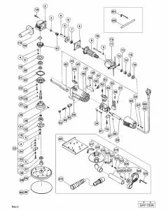 Buy A Hitachi SAY-150A Spare part or Replacement part for Your ROTARY ORBITAL SANDER and Fix Your Machine Today