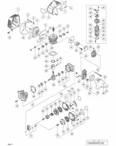 Buy A Hitachi CG22EAP2 Spare part or Replacement part for Your ENGINE GRASS TRIMMER and Fix Your Machine Today