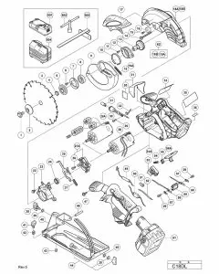 Buy A Hitachi C18DL Spare part or Replacement part for Your CORDLESS CIRCULAR SAW and Fix Your Machine Today