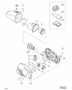 Buy A Hitachi R18DSL Spare part or Replacement part for Your CORDLESS CLEANER and Fix Your Machine Today