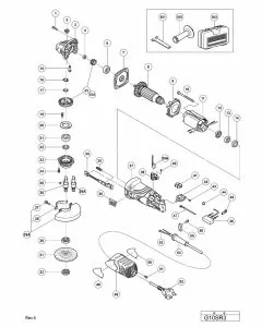 Buy A Hitachi G10SR3 Spare part or Replacement part for Your 100MM DISC GRINDER and Fix Your Machine Today