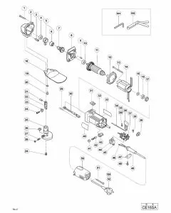 Buy A Hitachi CE16SA Spare part or Replacement part for Your HAND SHEAR and Fix Your Machine Today