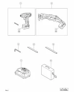 Buy A Hitachi KC10DBL Spare part or Replacement part for Your 10.8V CORDLESS KIT and Fix Your Machine Today