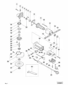 Buy A Hitachi G10SF3 Spare part or Replacement part for Your 100MM DISC GRINDER and Fix Your Machine Today