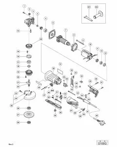 Buy A Hitachi G10SQ Spare part or Replacement part for Your DISC GRINDER and Fix Your Machine Today