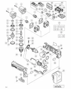 Buy A Hitachi DN18DSL Spare part or Replacement part for Your CORDLESS ANGLE DRILL and Fix Your Machine Today