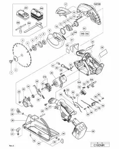 Buy A Hitachi C18DMR Spare part or Replacement part for Your CORDLESS CIRCULAR SAW and Fix Your Machine Today