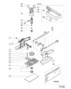 Buy A Hitachi FS10SB Spare part or Replacement part for Your ORBITAL SANDER and Fix Your Machine Today