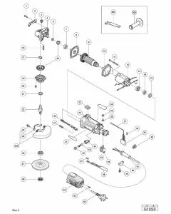 Buy A Hitachi G10SS Spare part or Replacement part for Your DISC GRINDER and Fix Your Machine Today