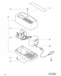 Buy A Hitachi UC14SD Spare part or Replacement part for Your CHARGER and Fix Your Machine Today