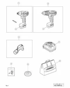 Buy A Hitachi KC10DFL2 Spare part or Replacement part for Your CORDLESS COMBO KIT and Fix Your Machine Today