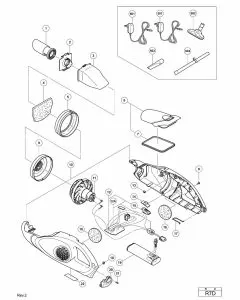 Buy A Hitachi R7D Spare part or Replacement part for Your CORDLESS CLEANER and Fix Your Machine Today