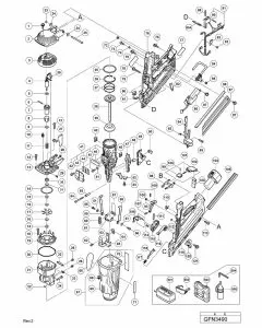 Buy A Hitachi GFN3490 Spare part or Replacement part for Your GAS STRIP NAILER and Fix Your Machine Today