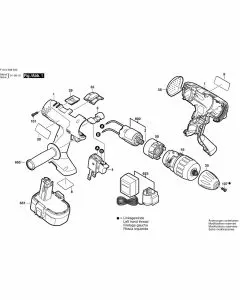 Buy A Skil 2585 Spare Part or Replacement Part for your Cordless Rotary Hammer And Fix your Machine Today