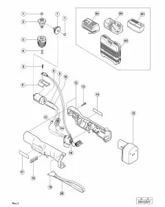 Buy A Hitachi DN12DY Spare part or Replacement part for Your CORDLESS ANGLE DRILL and Fix Your Machine Today