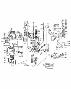 Milwaukee OFSE1000 Spare Parts List