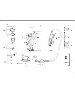 Buy A Milwaukee M18 BPFP-CCST Spare part or Replacement part for Your Chemical Sprayer and Fix Your Machine Today