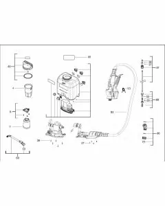 Buy A Milwaukee M18 BPFP-CST Spare part or Replacement part for Your Chemical Sprayer and Fix Your Machine Today