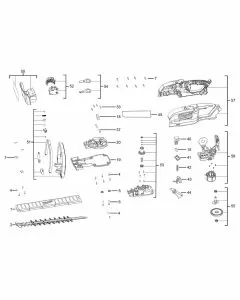 Buy A Milwaukee M18 FHET45 Spare part or Replacement part for Your Fuel Hedge Trimmer 45CM and Fix Your Machine Today