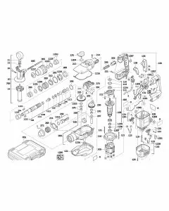 Buy A AEG KH7E  Spare part or Replacement part for Your SDS-M Combi Hammer and Fix Your Machine Today