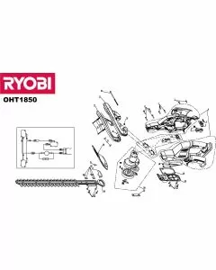 Buy A Ryobi OHT1850 Spare part or Replacement part for Your 18 V One+ Hedge Trimmer and Fix Your Machine Today