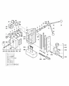 Buy A Milwaukee DH16/RS Spare part or Replacement part for Your Magnetic Drill Stand and Fix Your Machine Today