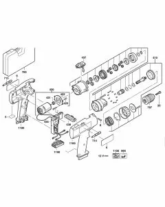 Buy A AEG B12T GEAR BOX  Item discontinued (4931360643) Spare Part Serial No:4000376031