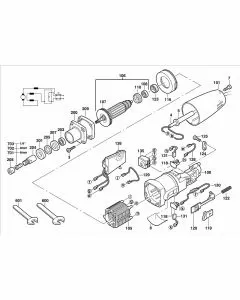 Buy A AEG GS500E  Spare part or Replacement part for Your STRAIGHT Sander and Fix Your Machine Today