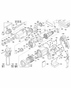 Milwaukee 5387-20 Spare Parts List