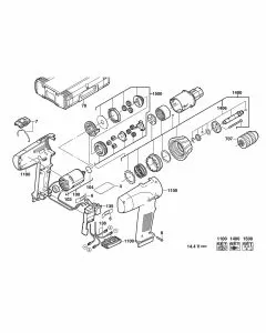 Buy A AEG B14T  Spare part or Replacement part for Your Cordless Drill and Fix Your Machine Today