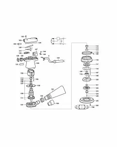 Buy A Milwaukee PRS125E  Spare part or Replacement part for Your Orbital Sander and Fix Your Machine Today