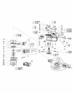 Buy A AEG EX150E  Spare part or Replacement part for Your Random Orbital Sander and Fix Your Machine Today