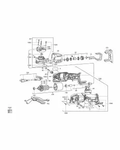 Buy A AEG US400XE  Spare part or Replacement part for Your Reciprocating Saw and Fix Your Machine Today