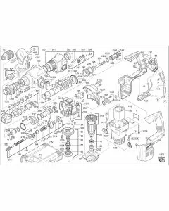 Buy A Milwaukee HD28 H  Spare part or Replacement part for Your M28 SDS COMBI HAMMER  and Fix Your Machine Today