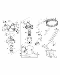 Buy A Milwaukee AS 250 ECP  Spare part or Replacement part for Your WET-DRY CLEANER CH  and Fix Your Machine Today