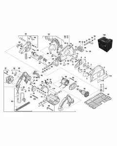 Buy A AEG TS55E  Spare part or Replacement part for Your Plunge Saw and Fix Your Machine Today