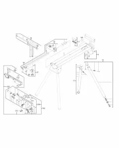 Buy A Milwaukee MSL1000  Spare part or Replacement part for Your Saw Tables and Fix Your Machine Today