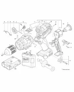 Buy A Milwaukee CPD421C Spare part or Replacement part for Your Magnetic Drill Stand and Fix Your Machine Today