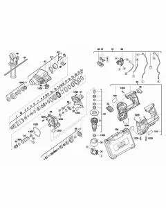 Buy A AEG BBH180  Spare part or Replacement part for Your SDS Combi Hammer and Fix Your Machine Today