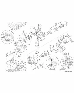 Buy A Milwaukee HD28 CS0 Spare part or Replacement part for Your Cordless Circular Saw and Fix Your Machine Today