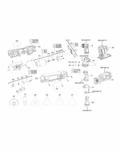 Buy A AEG OMNI12CLI  Spare part or Replacement part for Your Cordless Multi-Tool and Fix Your Machine Today