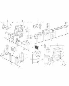 Buy A Milwaukee M18 28CPDEX0 Spare part or Replacement part for Your Cordless Dust Extraction and Fix Your Machine Today