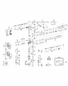 Buy A Milwaukee M28 C  Spare part or Replacement part for Your BATTERY COMBI HAMMER  and Fix Your Machine Today