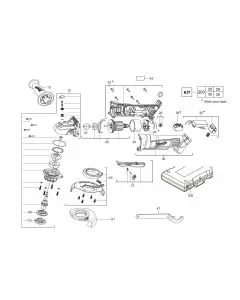 Buy A Milwaukee HD18 AG-125  Spare part or Replacement part for Your ANGLE GRINDER   and Fix Your Machine Today