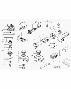 Buy A AEG WS10115  Spare part or Replacement part for Your Angle Grinder and Fix Your Machine Today